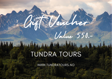 Load image into Gallery viewer, Tundra Tours Gift Card
